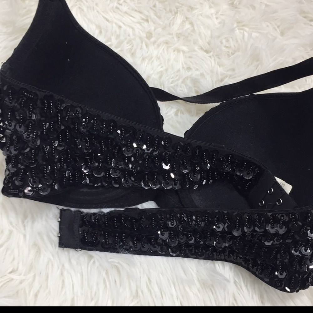 Black BEADED Madonna...Selena BRA!!! AMAZING!!!! - Picture 8 of 15